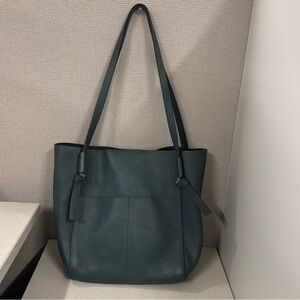 Madewell The Knotted Small Leather Tote Bag